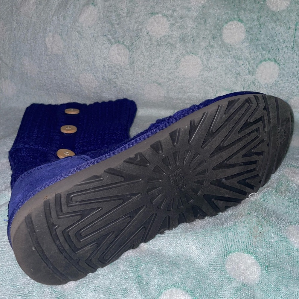 Women’s: UGG Purple Woven Boot (Size: 8) - Picture 3 of 4